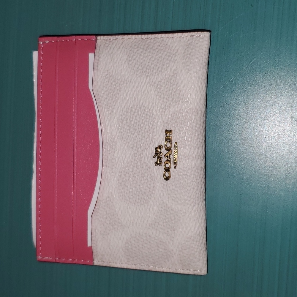 Coach card case